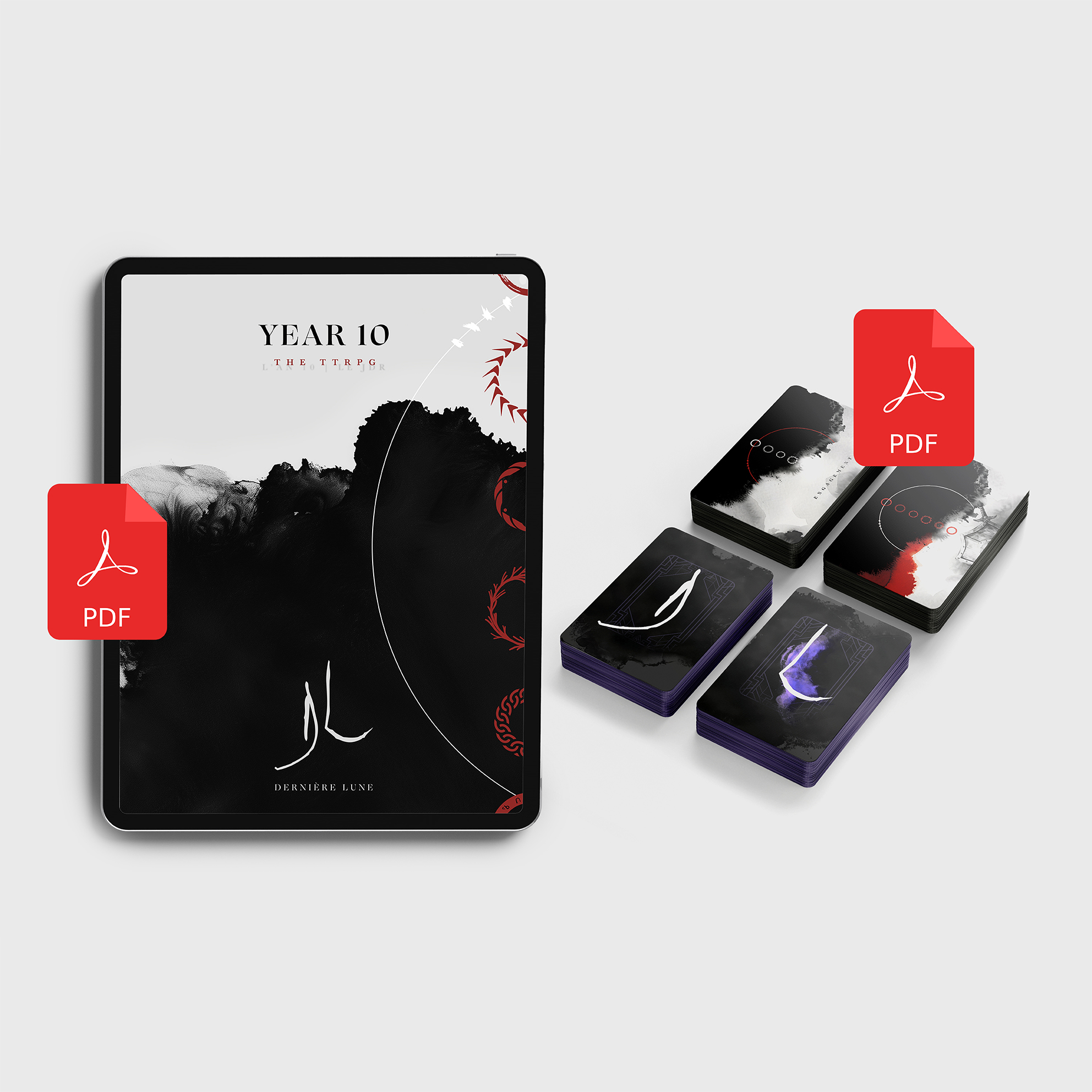 JDR Dernière Lune l'an 10  - Digital Core set